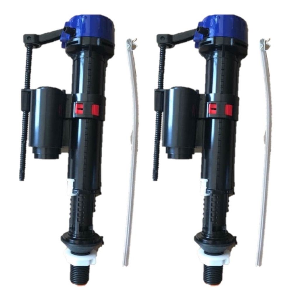 Crane Toilet Fill Valve For all American Style Toilets with Bottom Water Connection 2-Pack - Image 2