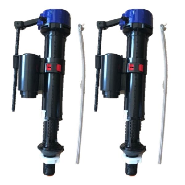 Crane Toilet Fill Valve For all American Style Toilets with Bottom Water Connection 2-Pack