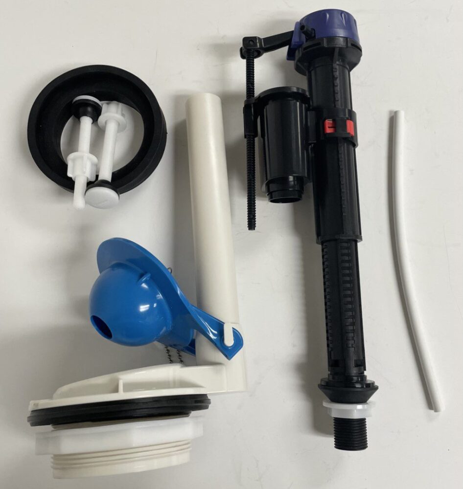 Flapper Valve Assembly Kit With HiSpeed Fill Valve, And All