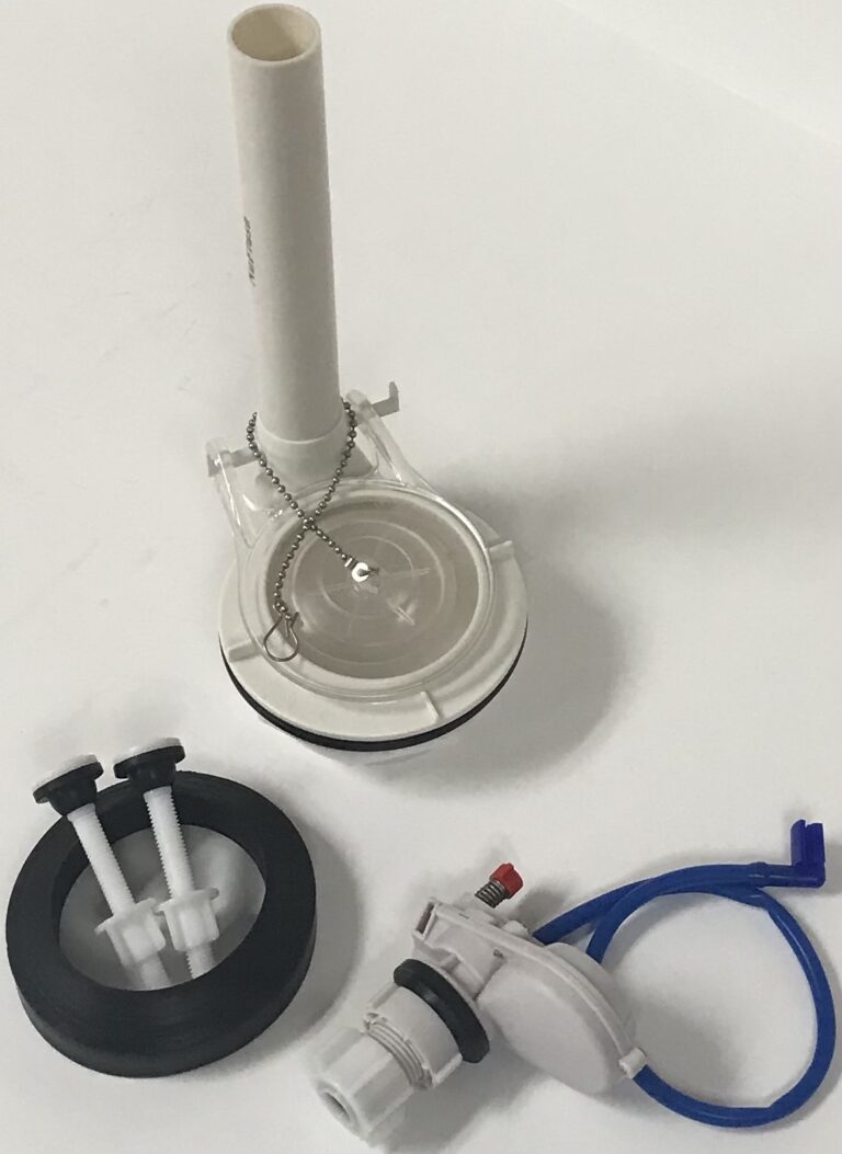 Glacier Bay 3.5inch Flapper Valve Assembly Kit With HiSpeed Fill Valve And Installation Parts