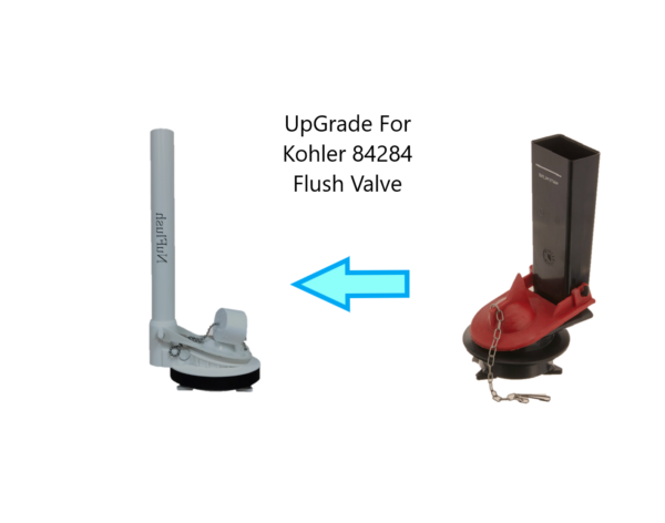 Kohler 2.25 inch One-Piece Toilet Flush Valve Replacement Part# 84284, Model# K-3386 with Triangle Connection