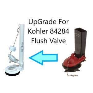 Kohler 2.25 inch One-Piece Toilet Flush Valve Replacement Part# 84284, Model# K-3386 with Triangle Connection