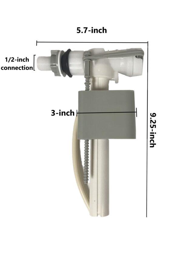 Delta RP71192 and RP71168A Side Mount Fill Valve with inside of Tank Water Connections