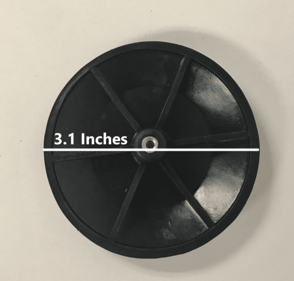 Rubber Toilet Tank Flat Flapper Disk 3.1-inch