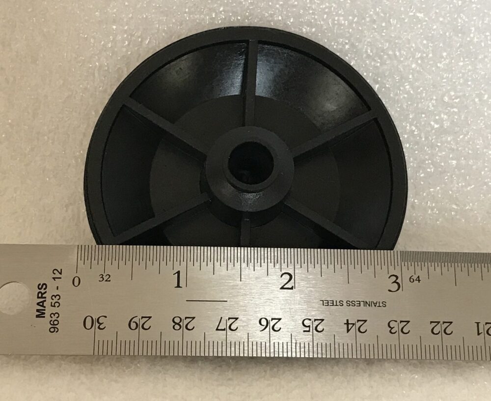 Flush Valve Seat Disc Black, 3/4 in x 3 By Nuflush NuFlush