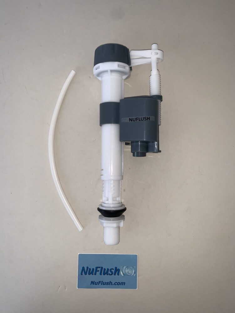 NuFlush Replacement for Plumbcraft. Eco-friendly, Adjustable, Flush Anti-siphon Fill Valve – Fits Most Toilets – NuFlush