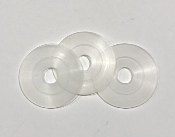 Silicone Flush Valve Seal (64mm OD 16mm ID 37mm Lip) (2-1/2 inch OD 5/8-inch ID 1-7/16-inch Lip) (3 Pack) - Image 8