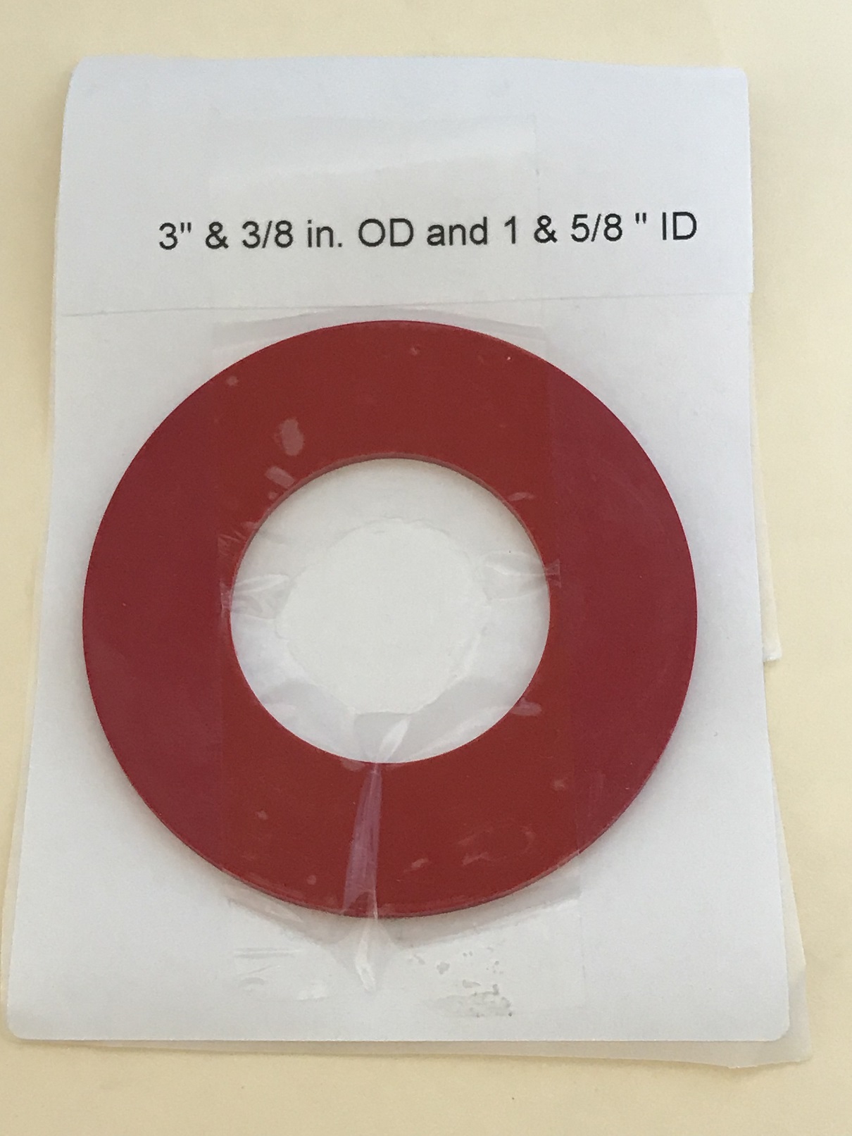 Silicone Flapper Seal (85 Mm OD, 44 Mm ID) - NuFlush