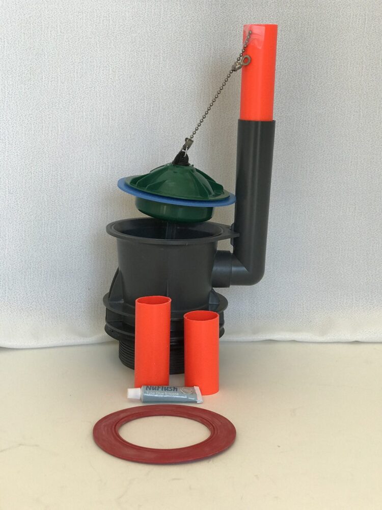 Champion 4 Toilet Seals and Overflow Extension Tubes with Adjustable