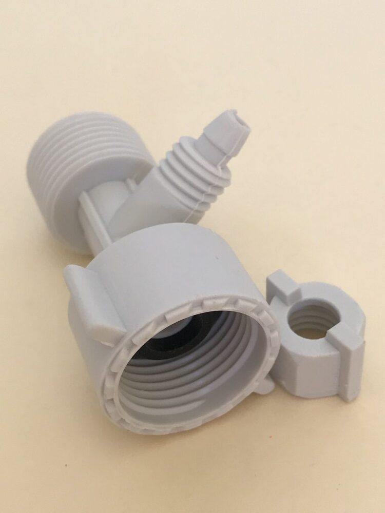 Bidet 7/8 Inch Bidet TAdapters 1/4 Inch Ferrule With Swivel Female