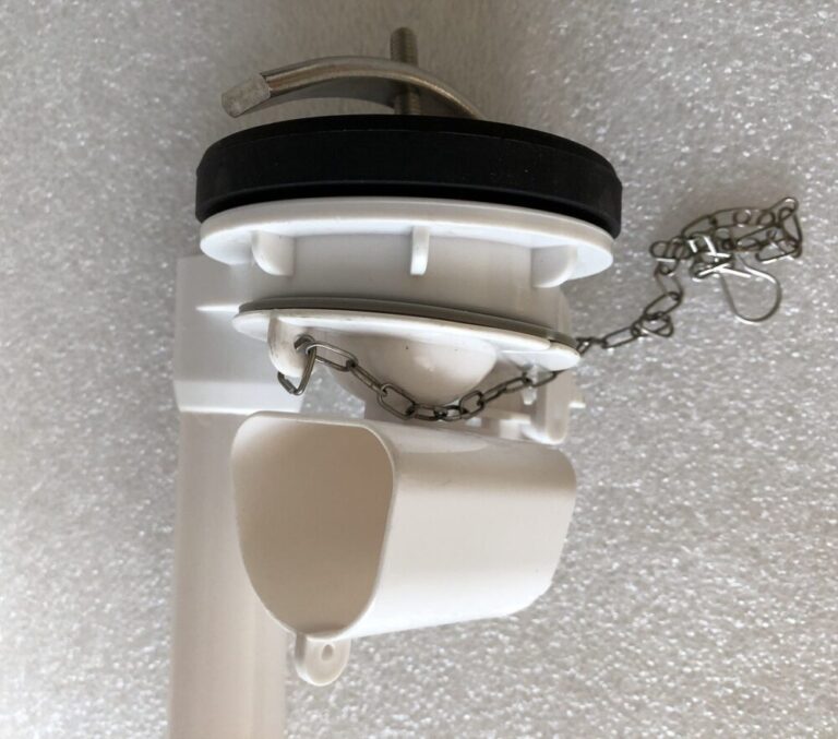 Duravit Flush Valve Assembly With Hardbody Silicone Counter Balanced