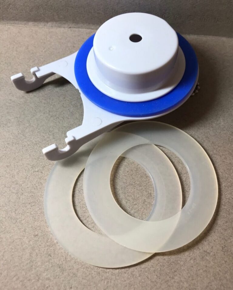 Jacuzzi HF04000 Flapper With 2 Extra Seals NuFlush