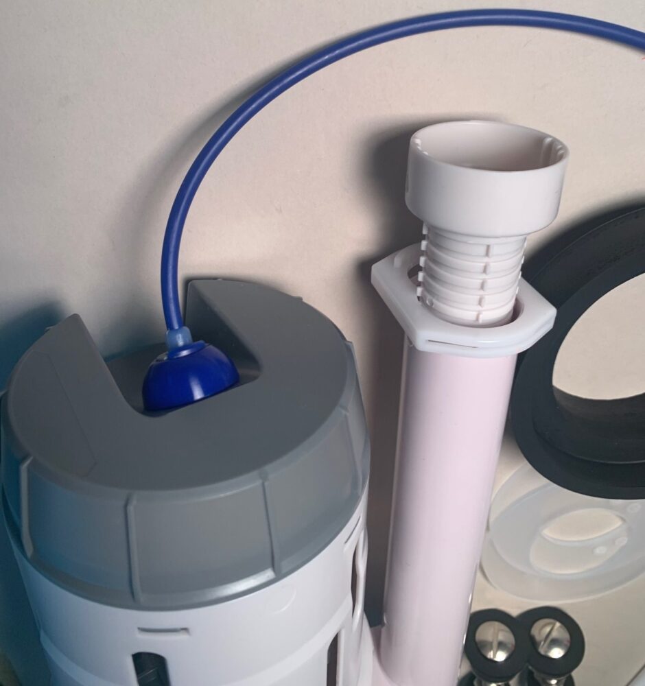 Fast Fill Valve And 3inch Dual Flush Valve Cable Controlled Canister