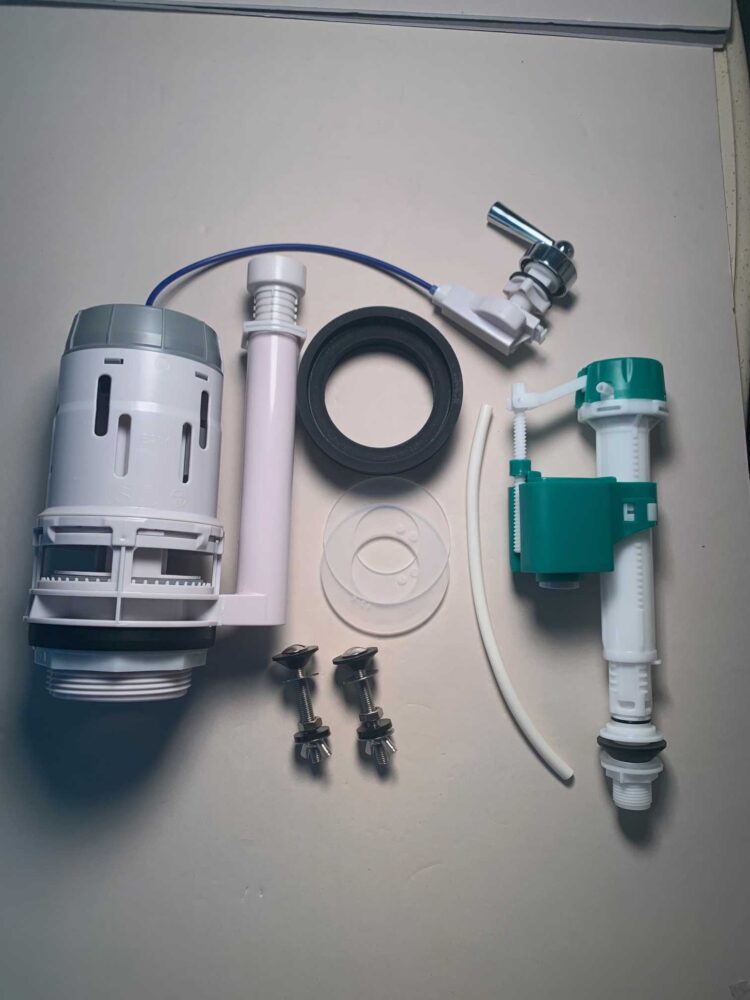 Fast Fill Valve And 3inch Dual Flush Valve Cable Controlled Canister