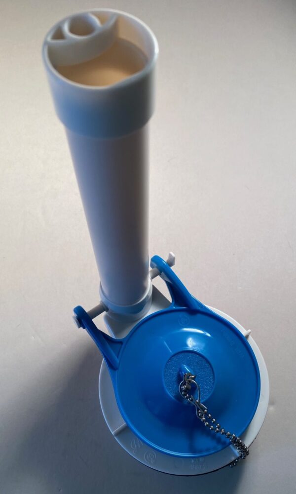 Crane Toilet Flush Valve For Model Number 7404, Two Piece Toilet For 3.5 Inch Flush Hole Toilets