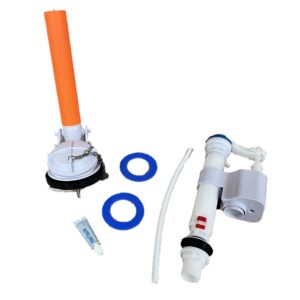 2.44 Overflow Tube Eljer Coventry Toilet Kits with 2 Extra Seals - Model # 081-1475
