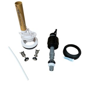 Glacier Bay 3-inch Toilet Repair Kit for Two Piece Toilets with Adjustable Overflow Tube