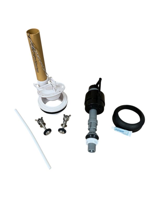 Glacier Bay 3-inch Toilet Repair Kit for Two Piece Toilets with Adjustable Overflow Tube