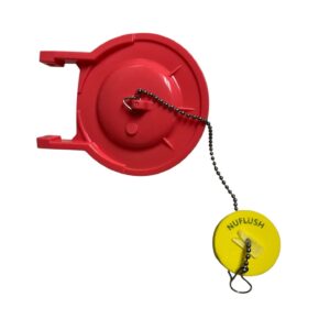 3 in. Light Weight Flapper with Buoy Stays up Longer to Flush More Water