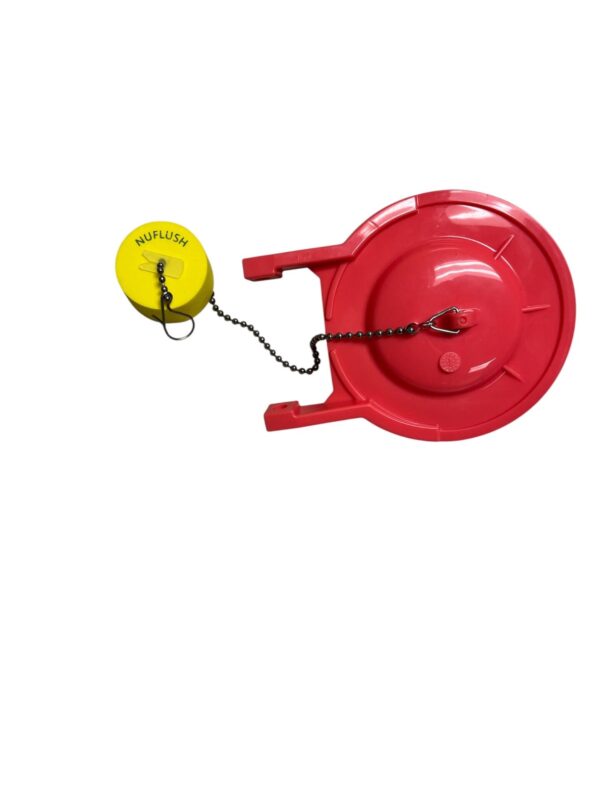 3-inch Light Weight Pink Salmon Flapper with Yellow Buoy - Image 4
