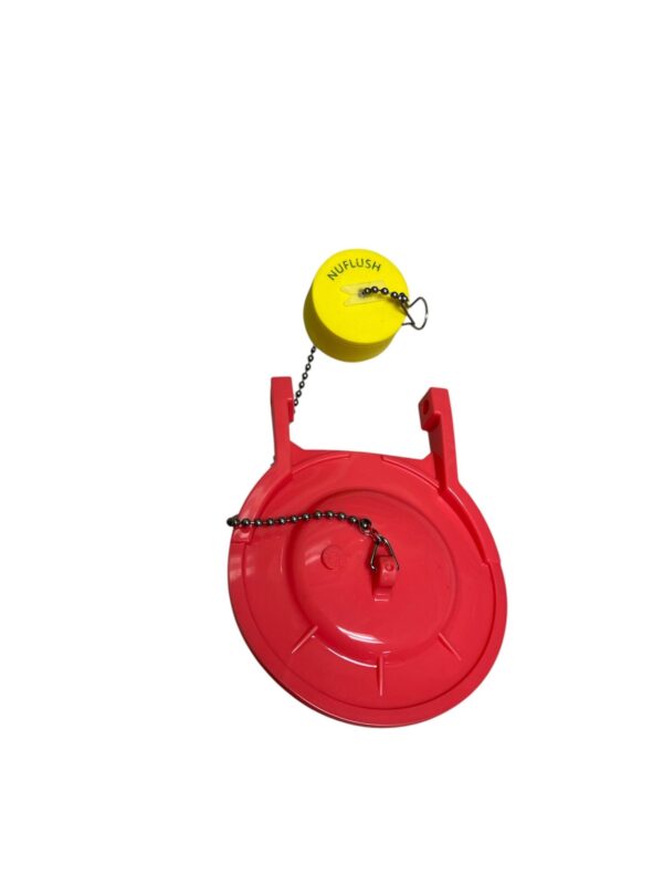 3-inch Light Weight Pink Salmon Flapper with Yellow Buoy - Image 5