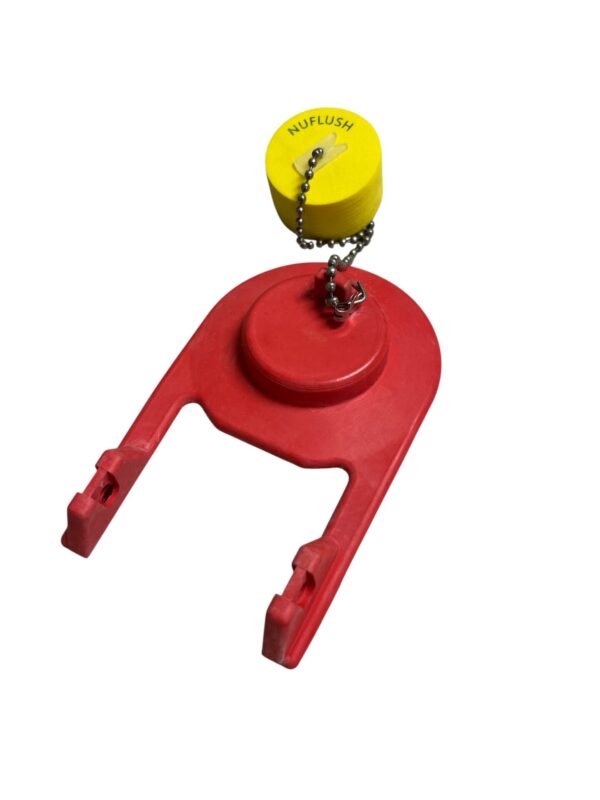 2-Inch Ultra Lite Solid Silicone Toilet Flapper with Styrofoam Insert and Adjustable Buoy Float - Image 6