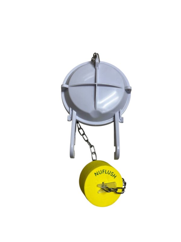 2 inch American Standard Cross Flapper with Yellow Buoy