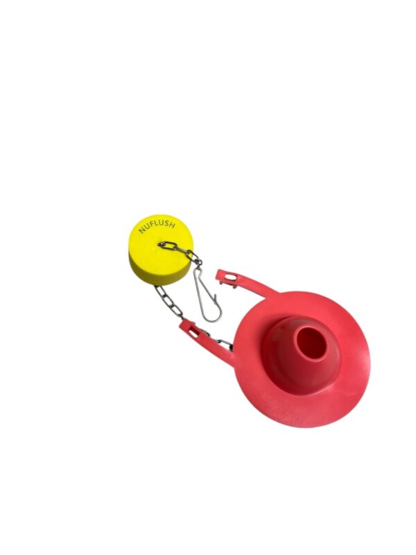 Pink Rubber Silicone 2-inch Flapper Buoy keeps Flapper up - Image 2