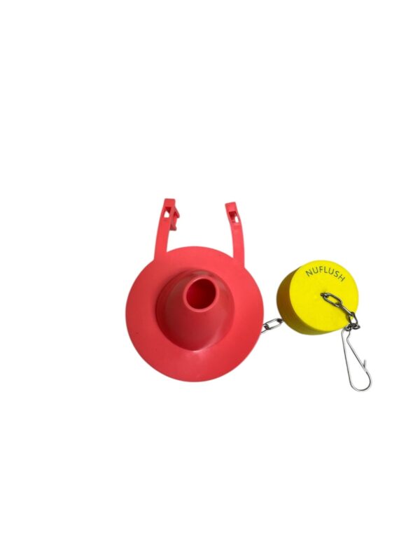 Pink Rubber Silicone 2-inch Flapper Buoy keeps Flapper up - Image 3