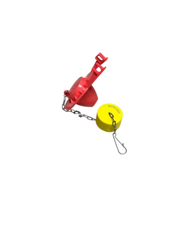 Pink Rubber Silicone 2-inch Flapper Buoy keeps Flapper up - Image 4