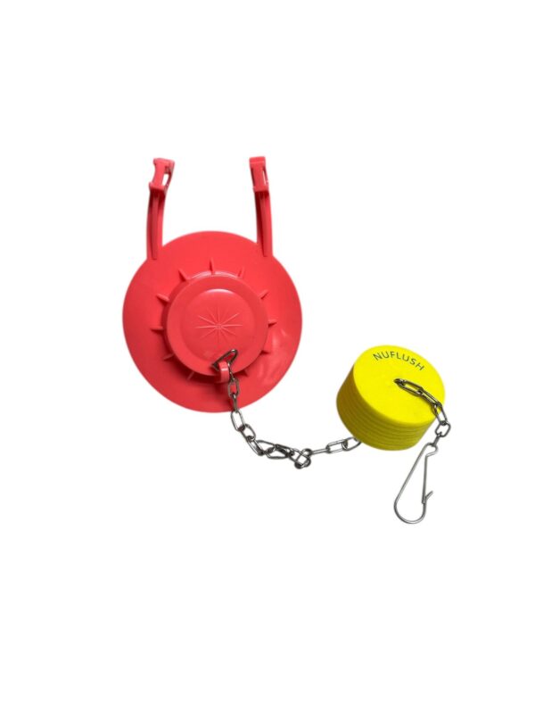 Pink Rubber Silicone 2-inch Flapper Buoy keeps Flapper up - Image 5