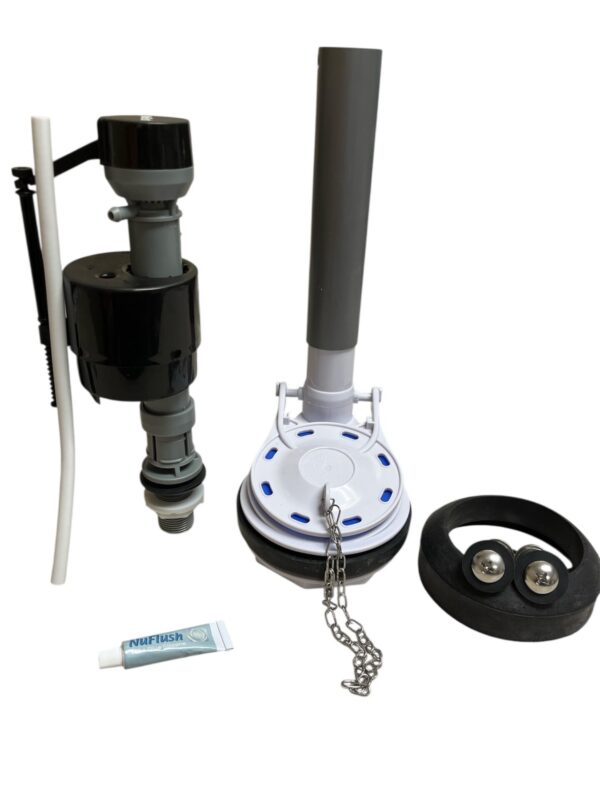 Jacuzzi Fill Valve and 3.15-inch Flush Valve with Overflow Extension Tube - Image 2