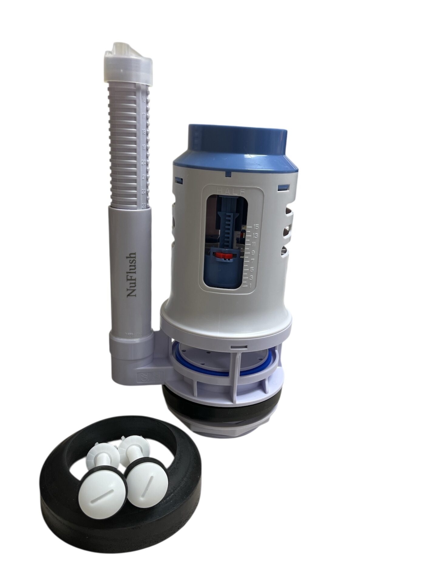 Adjustable Top Button 3 inch Two Piece Canister by NuFlush - Image 5