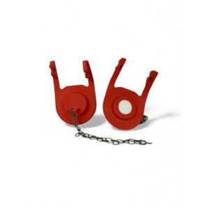 2-Inch Toilet Flapper Replacement by NuFlush – Durable Silicone with Styrofoam Float (2 Pack)