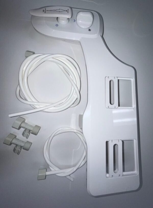 Bidet For Toilet Seat Conversion Kit with Hot and Cold Water Connection