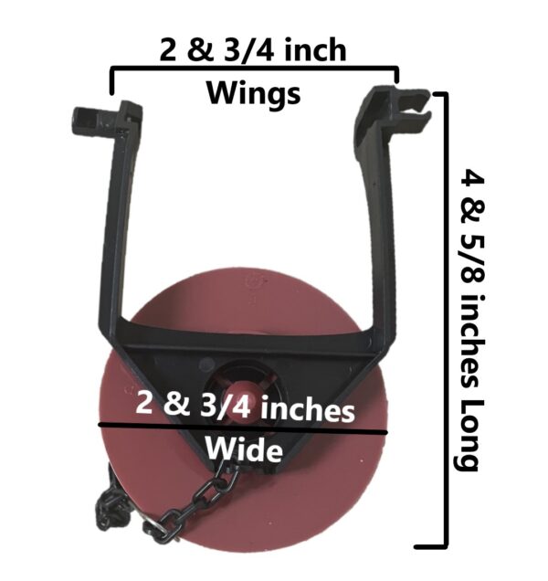 Kohler K1078578 Flapper for Rialto Models K-3402 and K-3386 Replacement, Buoy keeps Flapper up Longer - Image 2