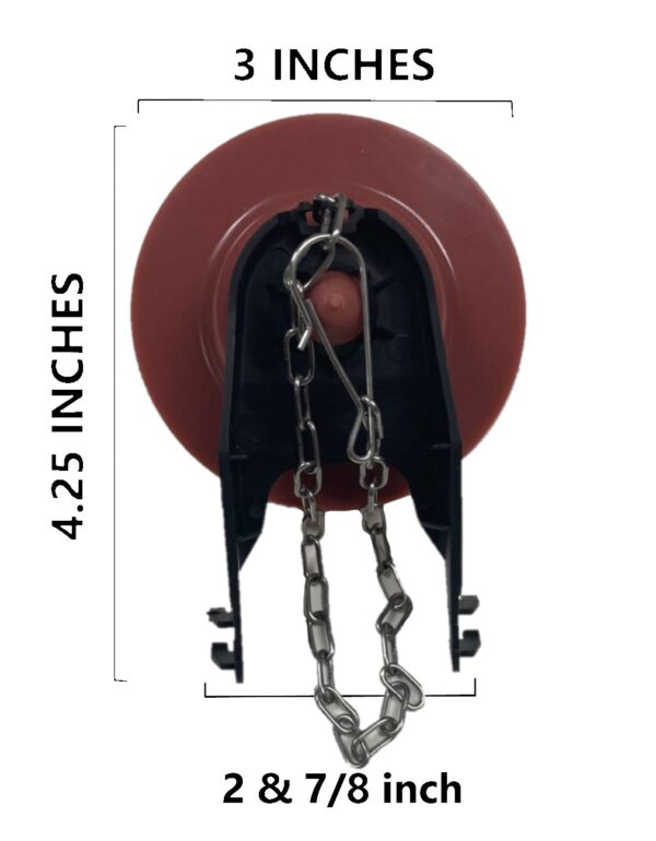 2-inch Kohler K1078578 compatible Flapper Buoy keeps Flapper up Longer - Image 2