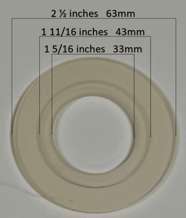 seals measurements