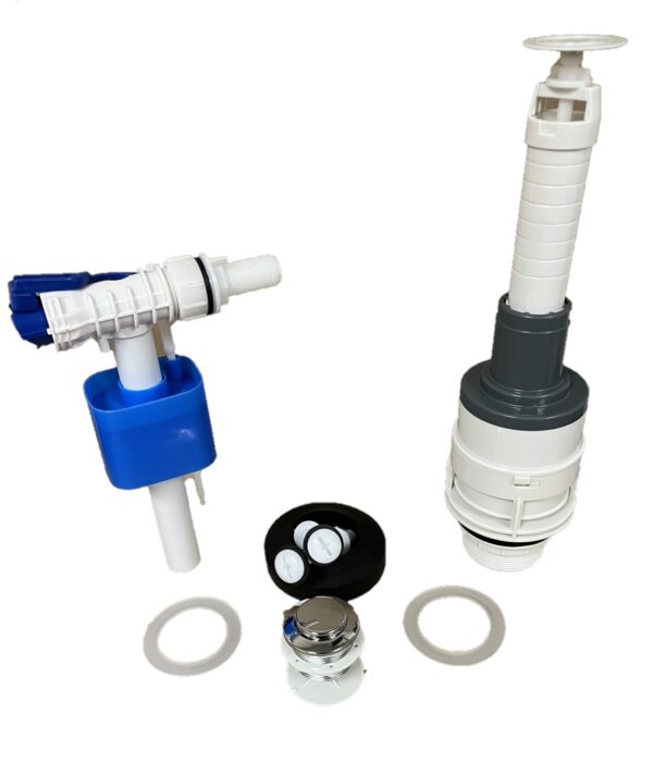 Eljer Contoura Series Toilet Complete Kits - Model # 091-5000 - Tank # 141-5000 - Image 3