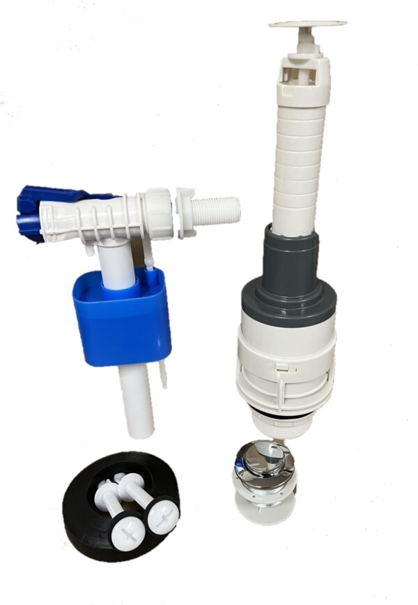 Eljer Contoura Series Toilet Complete Kits - Model # 091-5000 - Tank # 141-5000 - Image 6