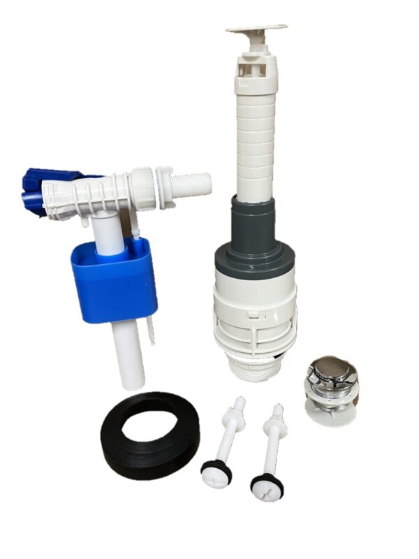 Eljer Contoura Series Toilet Complete Kits - Model # 091-5000 - Tank # 141-5000 - Image 7