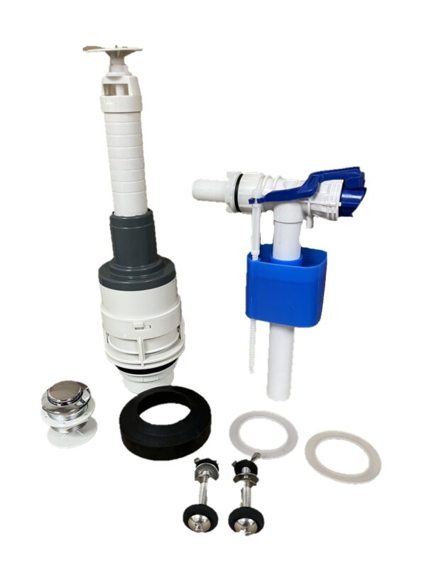 Eljer Contoura Series Toilet Complete Kits - Model # 091-5000 - Tank # 141-5000 - Image 16