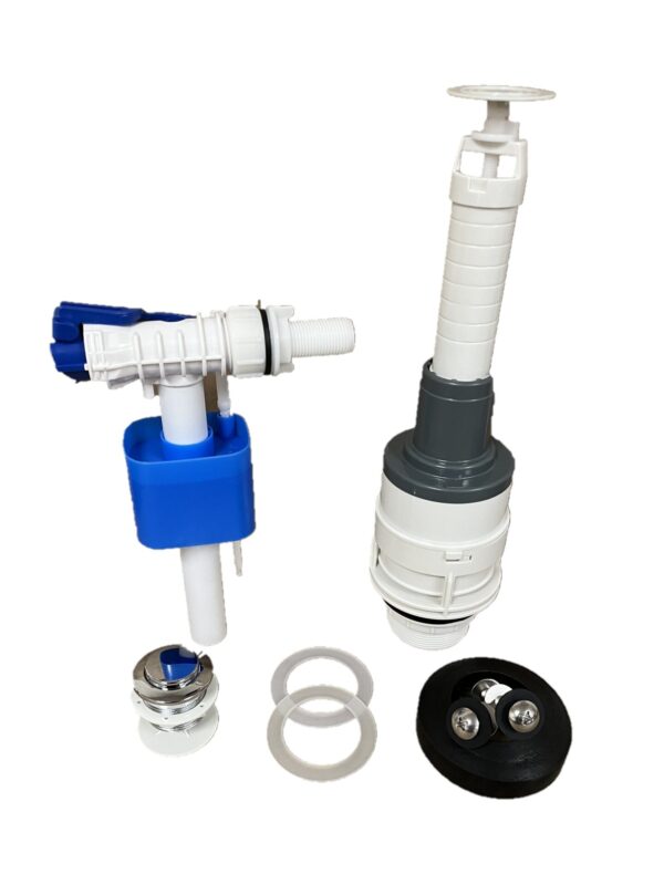 Eljer Contoura Series Toilet Complete Kits - Model # 091-5000 - Tank # 141-5000 - Image 17