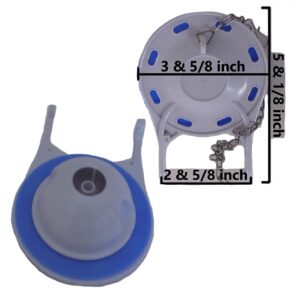 Hardbody Flapper for 3 to 3.5-inch Flush Holes (2 Packs)