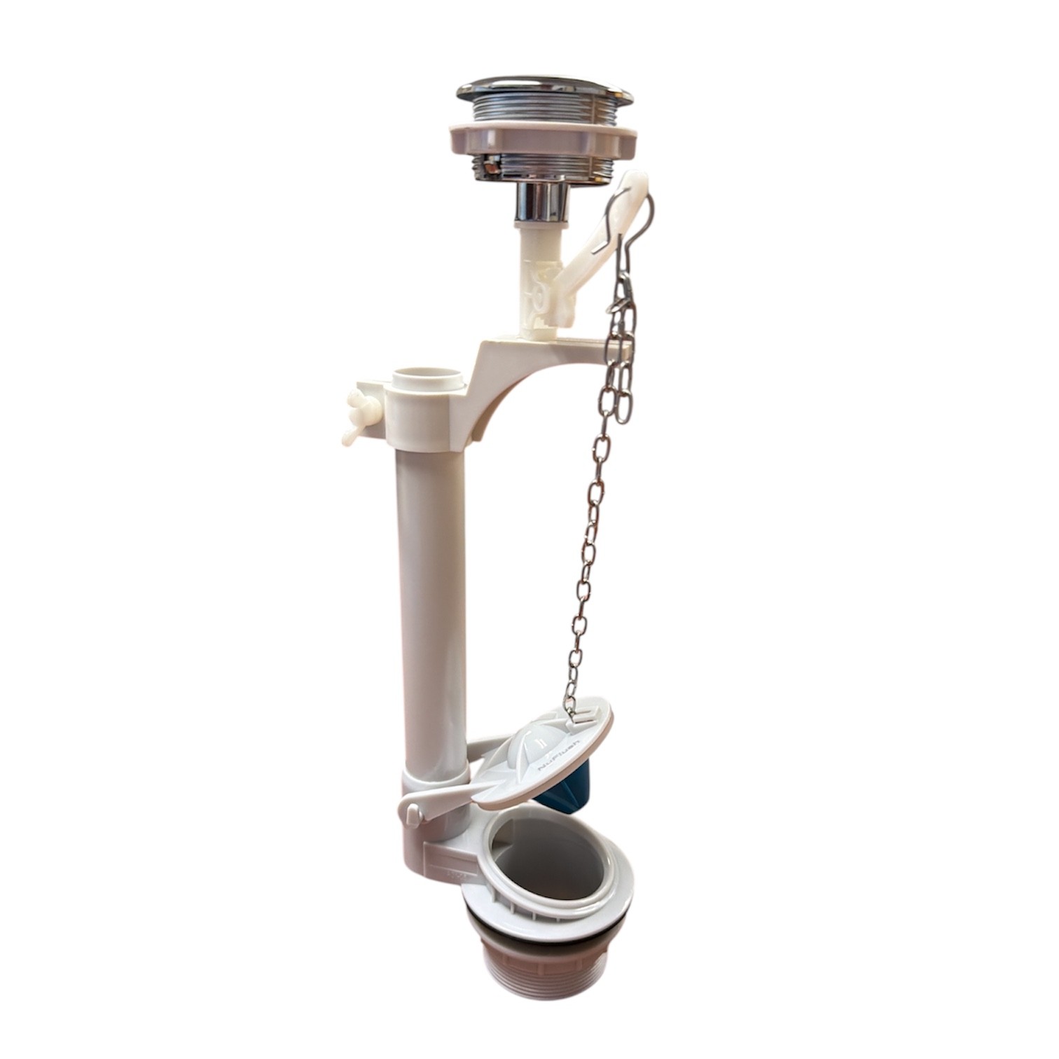 NuFlush 2.5 inch Flush Valve With Top Button Single Flush, Adjustable Height - Image 5