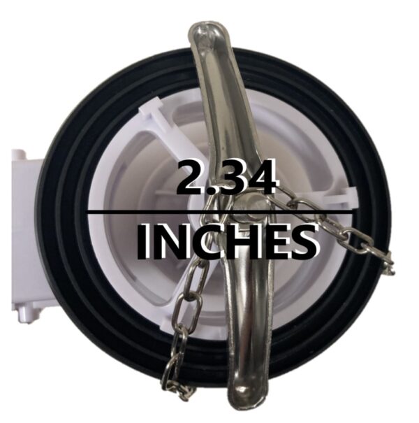 2.34-inch Flush Valve for One-Piece Toilets - Image 4