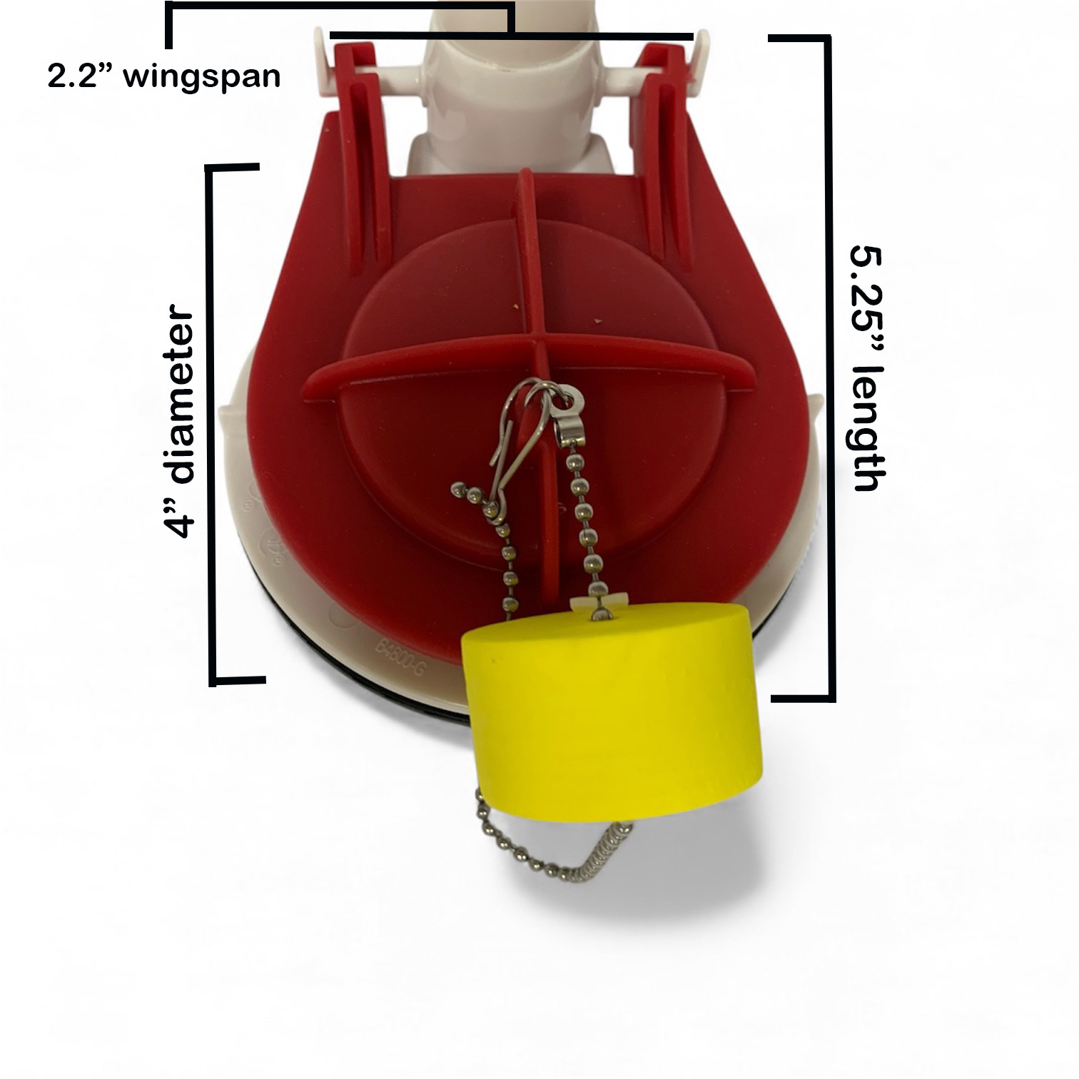 Champion 4 Two-Piece Toilet Flush Valve Upgrade with Buoy, Premium American Standard Replacement Kit - Image 2