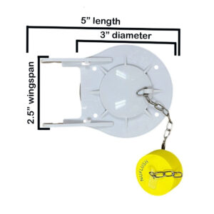 3 inch Hardbody Toilet Flapper with Buoy Float