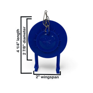 2.5 Inch Solid Vinyl Toilet Flapper Replacement – Premium Universal Fit