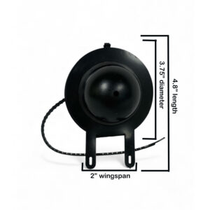 Universal 3.75-Inch Nylon Flush Valve Flapper by NuFlush